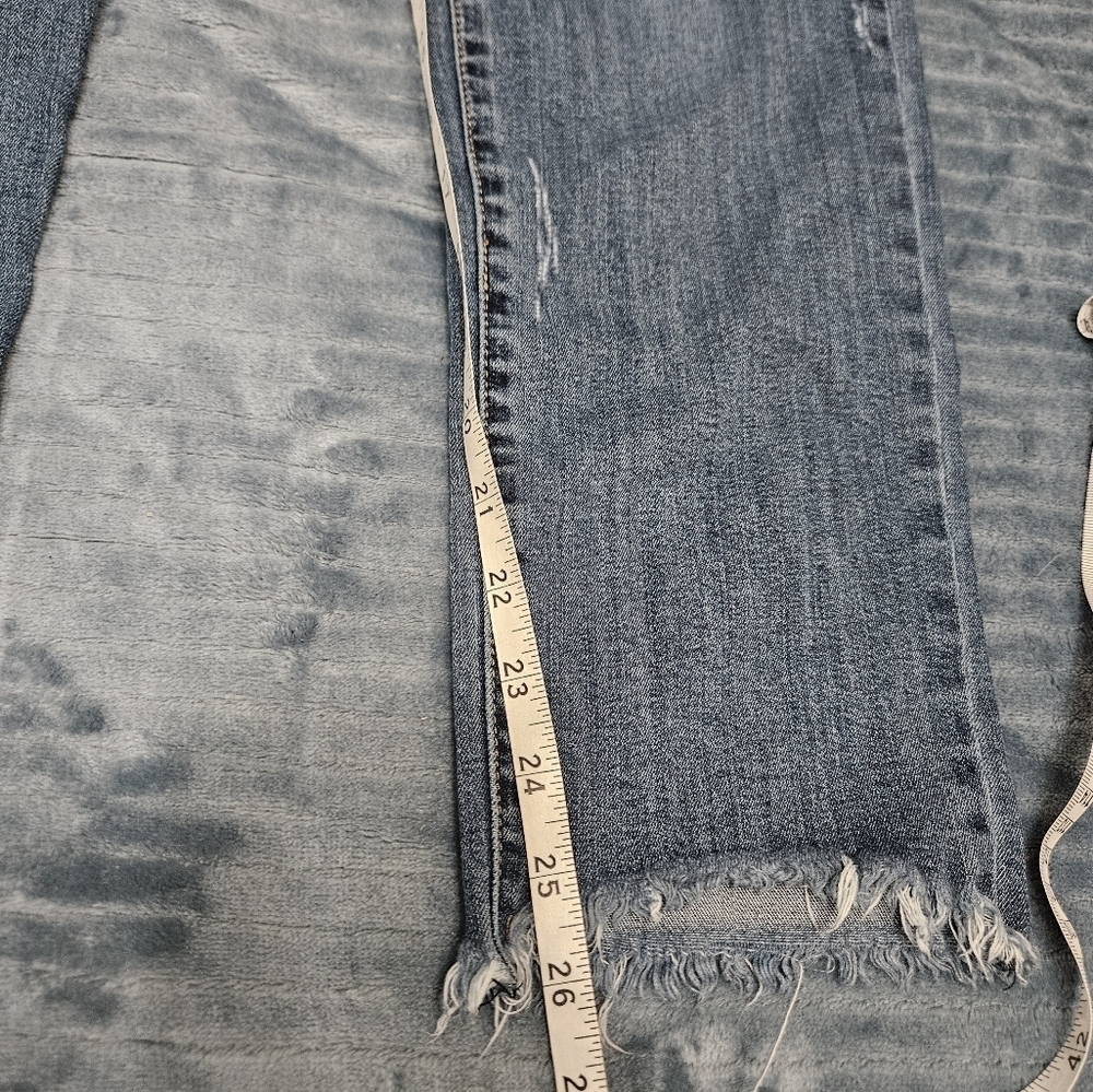 Justblack womens distressed medium wash jeans! - Picture 7 of 7